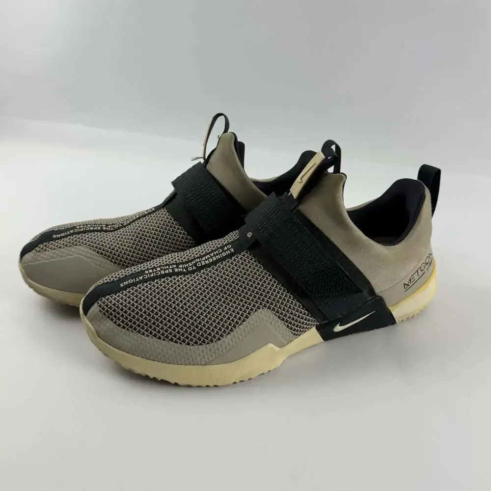 Nike Metcon Sport Men's Training Shoes AQ7489-200 Beige Gray Crossfit Slip-On